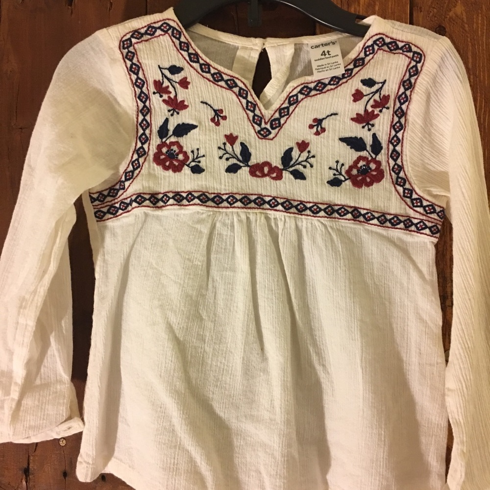 Embroidered blouse